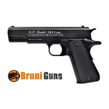 PISTOLA <7,5J BB BRUNI 1911 US COMBAT FULL METAL BLOWBACK