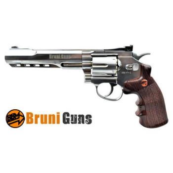 REVOLVER <7,5J BB BRUNI 6" SILVER FULL METAL