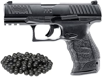 PISTOLA <7,5J UMAREX T4E WALTHER PPQ M2 CAL .43 BLOWBACK
