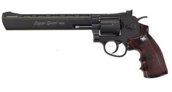 PISTOLA CO2 REVOLVER 8" NERA 703 WG