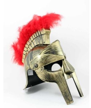 ELMO GLADIATORE POLIMERICO DORATO