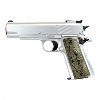 PISTOLA G.GAS C45 SILVER COMBAT EAGLE HFC