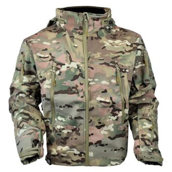 GIACCA IMPERMEABILE SHARK SKIN MULTICAM TAG. XL
