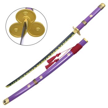 KATANA ENMA DI ZORO VIOLA - ONE PIECE