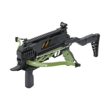 PISTOLA BALESTRA 80LB CON CARICATORE SOBEK VERDE MAN KUNG
