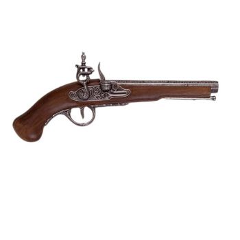 RIPRODUZIONE PISTOLA A PIETRA FOCAIA KOLSER