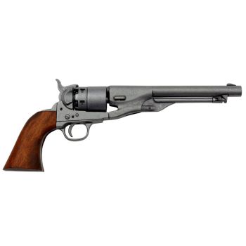 RIPRODUZIONE REVOLVER COLT ARMY MOD. 1860 SILVER DENIX