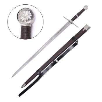 SPADA SERPENTINE STEEL SWORD DI GERALT - THE WITCHER 3