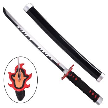 MINI KATANA DEMON SLAYER DI RENGOKU+TANJIRO FUSION
