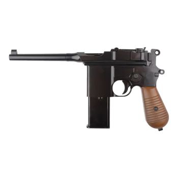 PISTOLA G.GAS MAUSER C96 FULL METAL AUTO CON CALCIO WE