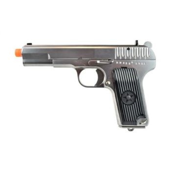 PISTOLA G.GAS TOKAREV TT33 SILVER BLOWBACK FULL METAL WE