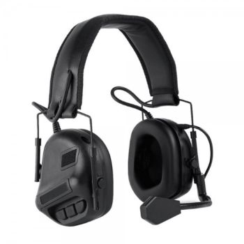 CUFFIA CON MICROFONO NERA WOSPORT