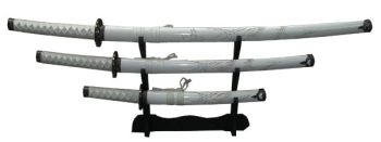 TRIS KATANE BIANCHE LACCATE