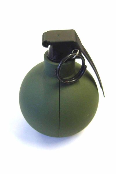 GRANATA A FRAMMENTAZIONE GREEN ROUND BALL FULL METAL