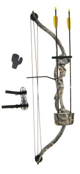 ARCO COMPOUND PER RAGAZZI KIRUPIRA CAMO 15-20LB FULL OPTIONAL
