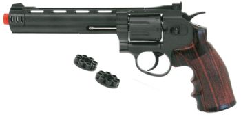PISTOLA CO2 REVOLVER 6" NERA 704 WG