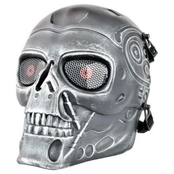 MASCHERA TERMINATOR GRIGIA