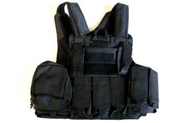 CORPETTO TATTICO NERO RINFORZATO