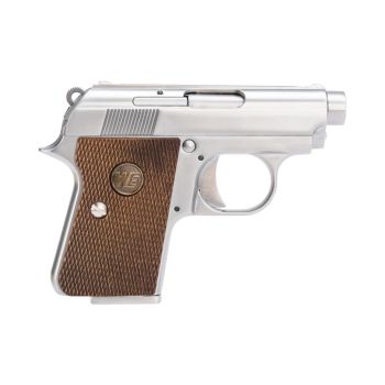 PISTOLA G.GAS CT-25 SILVER BLOWBACK FULL METAL WE