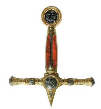 SPADA MASSONICA ROSSA